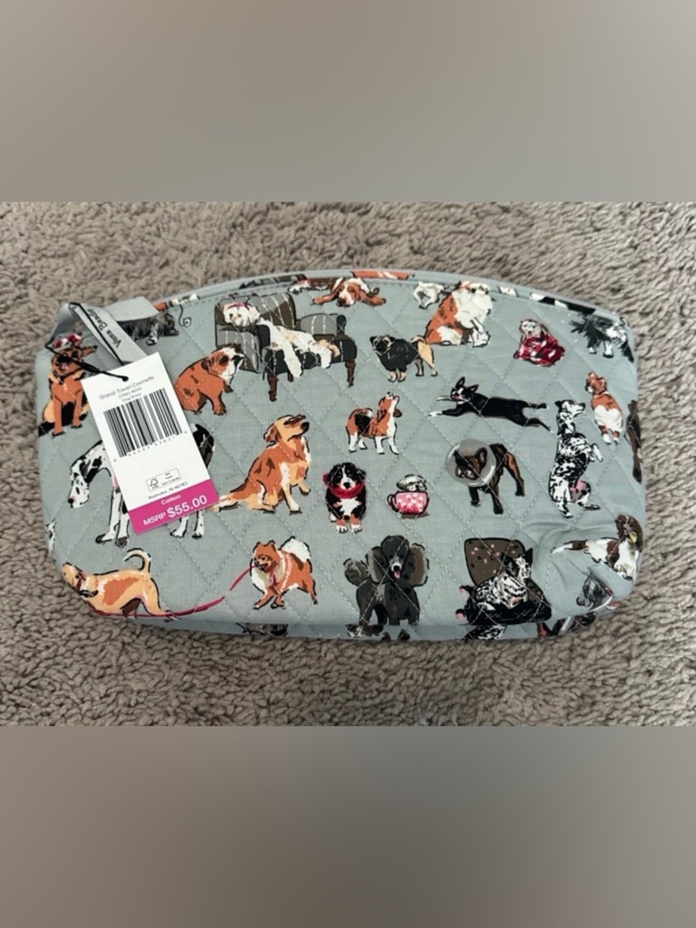 Vera Bradley cosmetic bag